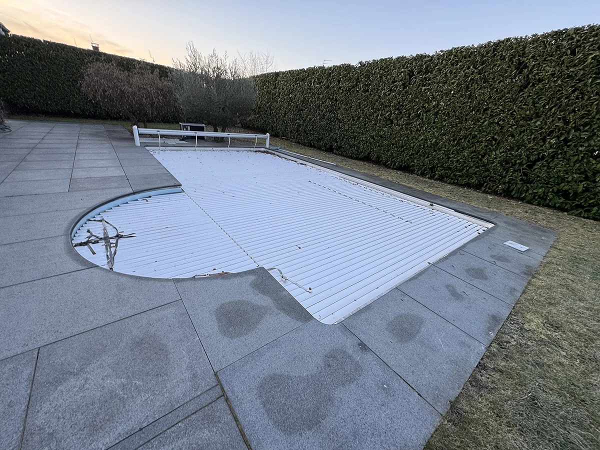 Rénovation d'une piscine à Eschentzwiller en Alsace