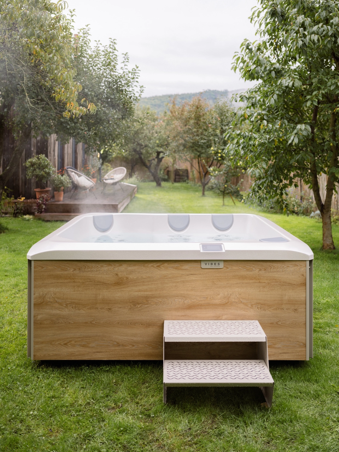 NATURA GAMME VIBES Spa familial carré de la marque USSPA