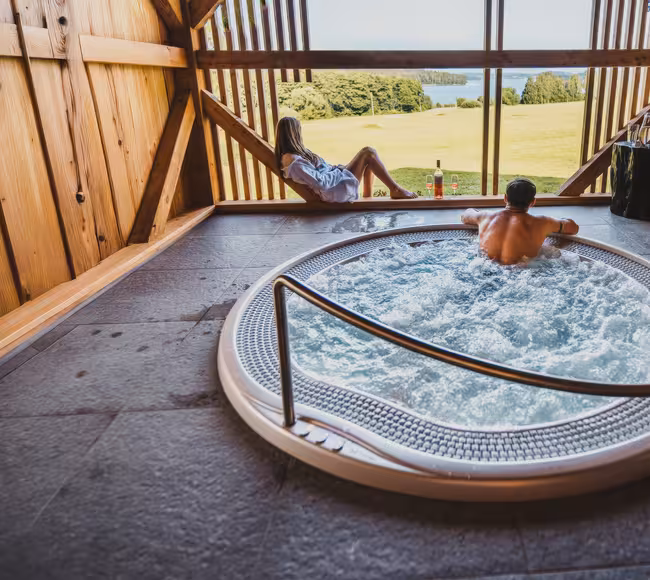 Spa-Usspa-3 Spa balnéo dans une grange extérieure